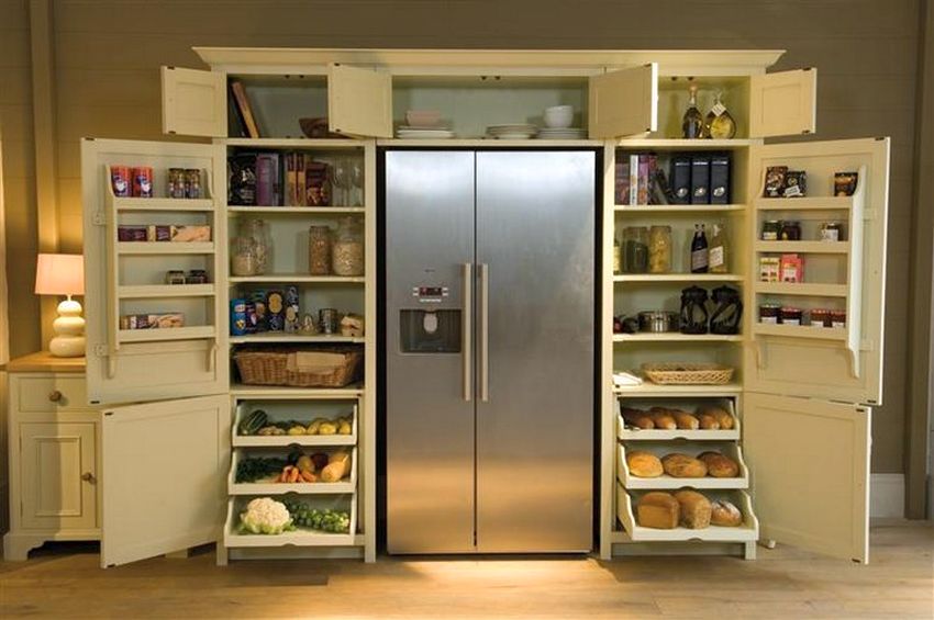 Neptune Grand Larder Unit Elegant Solution For Kitchen Storage Needs