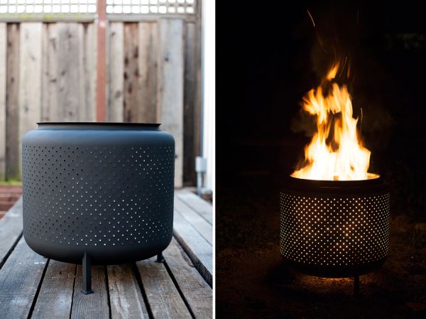 How To Turn A Washing Machine Drum Into A Fire Pit