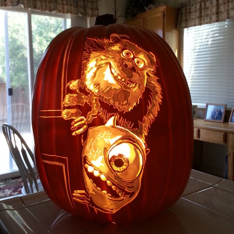 Intricately Detailed Pumpkin Art By Alex Wer For Halloween 1818