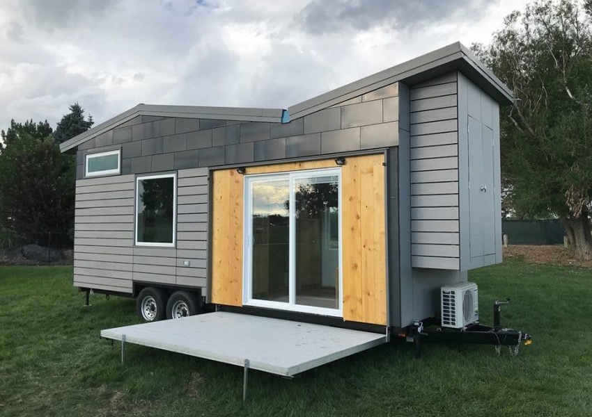 69k Tiny House On Wheels With Main Floor Bedroom