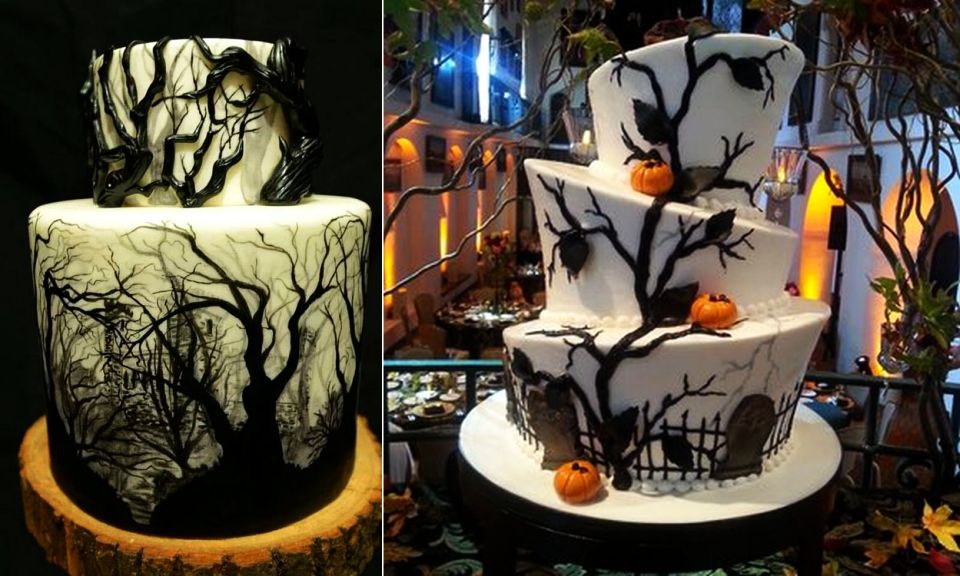 Easy No Bake Spooky Halloween Cake by happysolez | Quick & Easy Recipe |  The Feedfeed