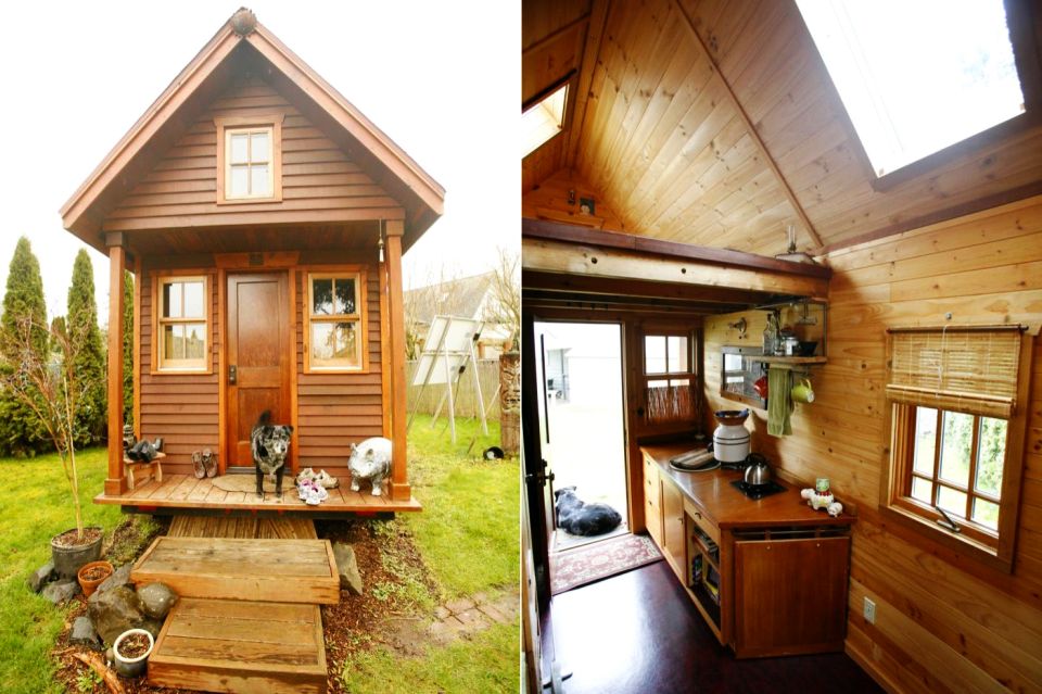 Canberra Man Builds Log Cabin On Trailers To Live A Simpler Life