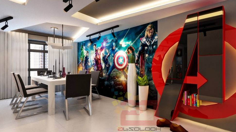 Singapore S Avengers Themed Apartment
