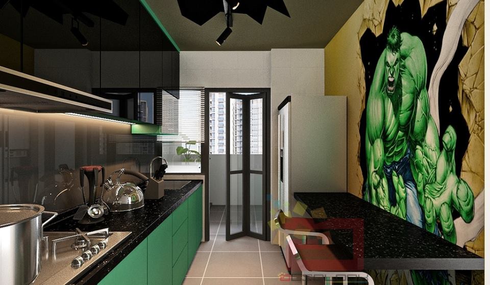 Singapore S Avengers Themed Apartment