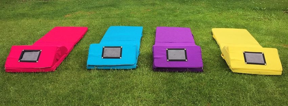 solar beach mat