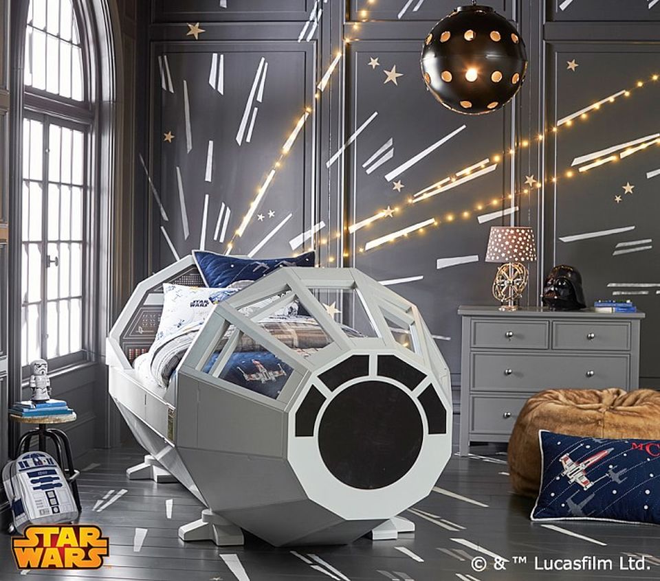 Pottery Barn Star Wars Bed Is Built For Rich Young Jedi