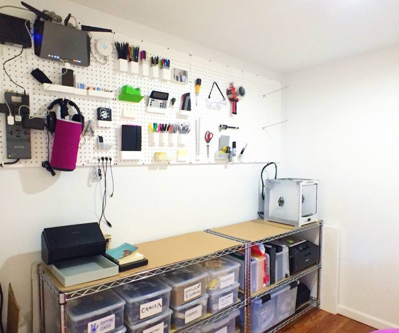 3D printable pegboard gives you freedom to customize your home