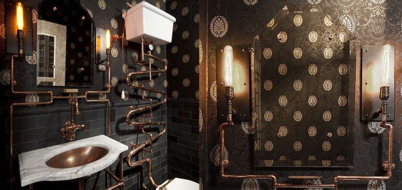 How To Steampunk Your Bathroom Tips Suggestions