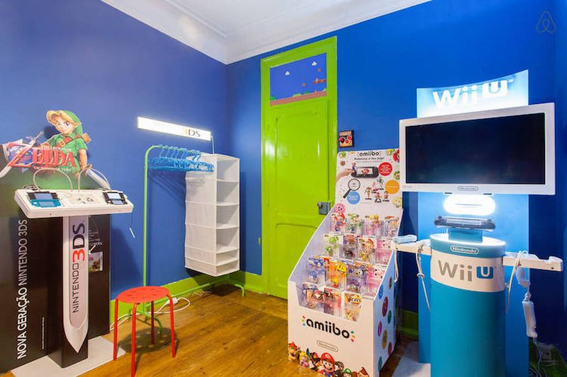 Super Mario Themed Room Takes You To The Retro Gaming Paradise