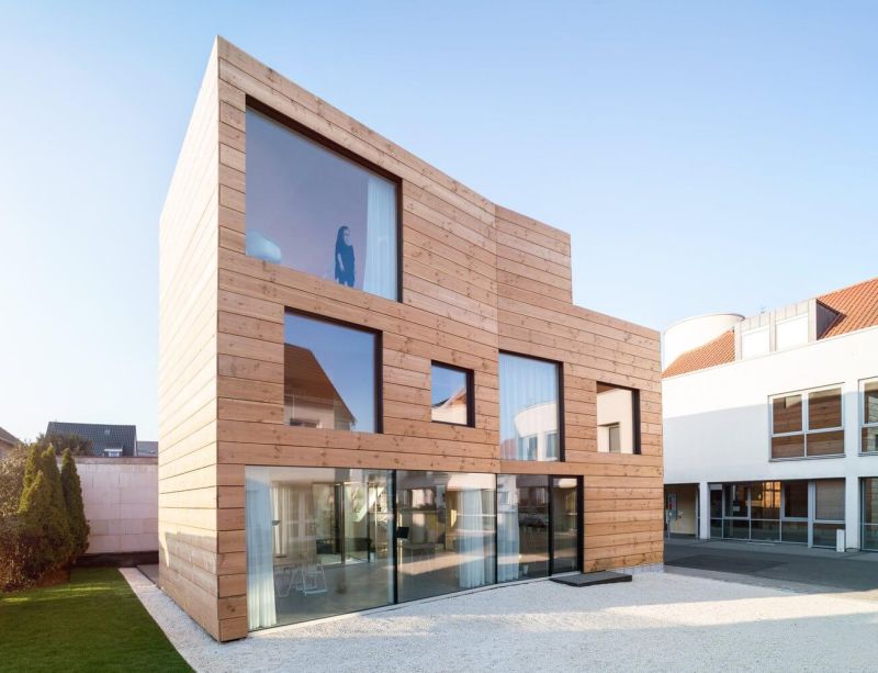 Mind Architecture Collective Builds Modern Wood Office With