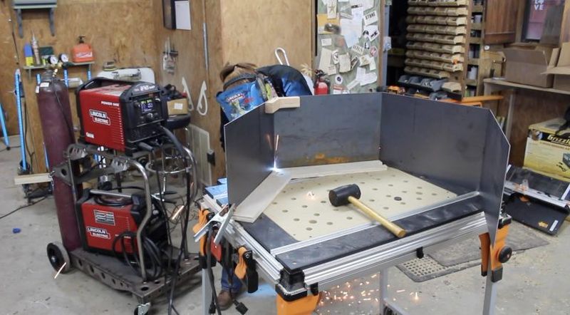 Texas Girl Designs Diy Steel Fire Pit With Diamond Cut Patterns