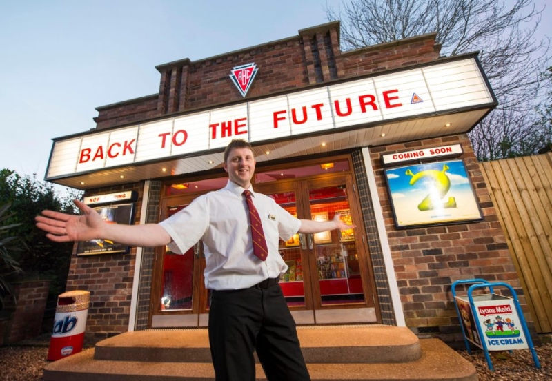 Movie Buff Creates Nostalgic Abc Cinema Theatre In His Garden