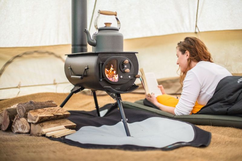 Anevay Frontier Plus Wood Burning Stove For Avid Campers