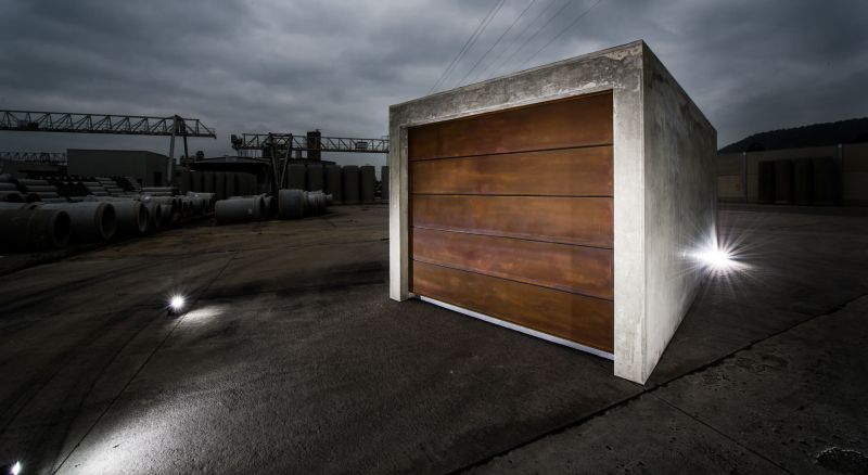 Beton Brut A Prefabricated Concrete Garage For Your Car