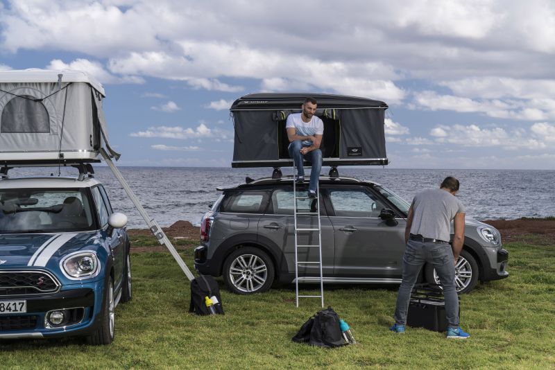 AutoHome's new rooftop tent for Mini Countryman