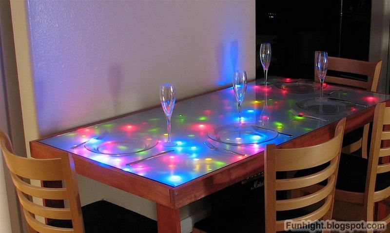 epoxy glow in the dark table
