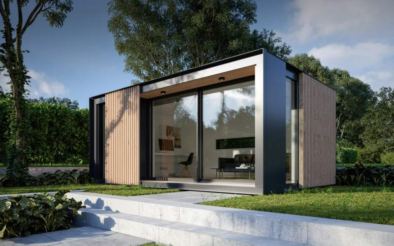 Prefab Backyard Cabin By Pod Space Is Winner Of Red Dot Product