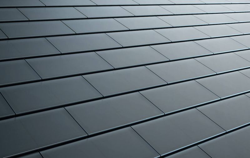 tesla slate solar roof tiles