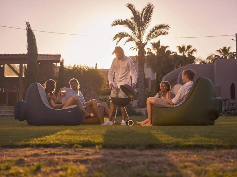 how to blow up an inflatable chair without a pump