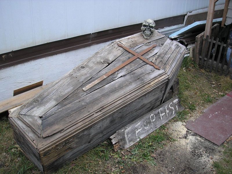 A Pallet Coffin