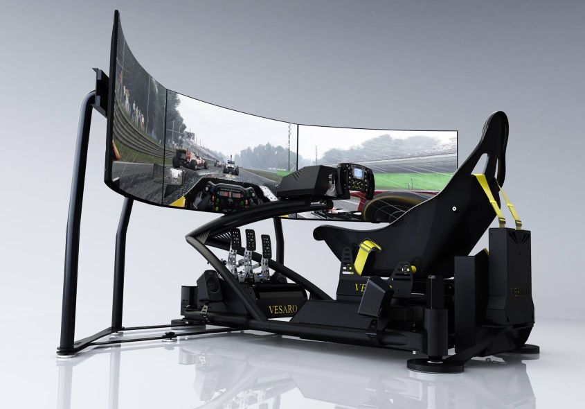 Vesaro’s VR racing simulator is perfect for geeky homeowners