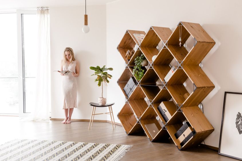 d.i.y. modular shelves