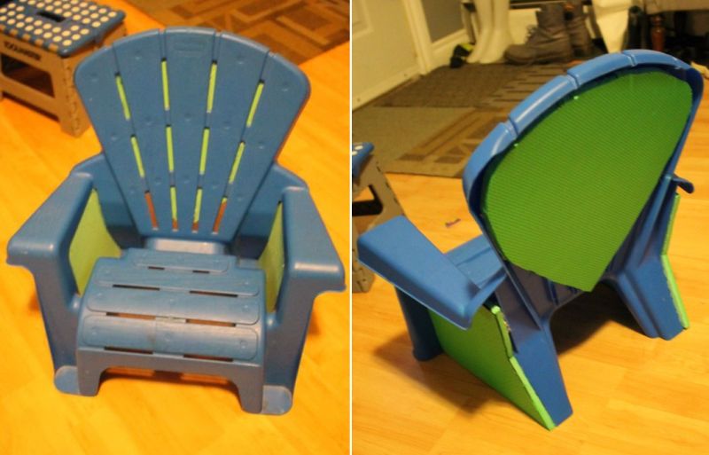 child size throne chair