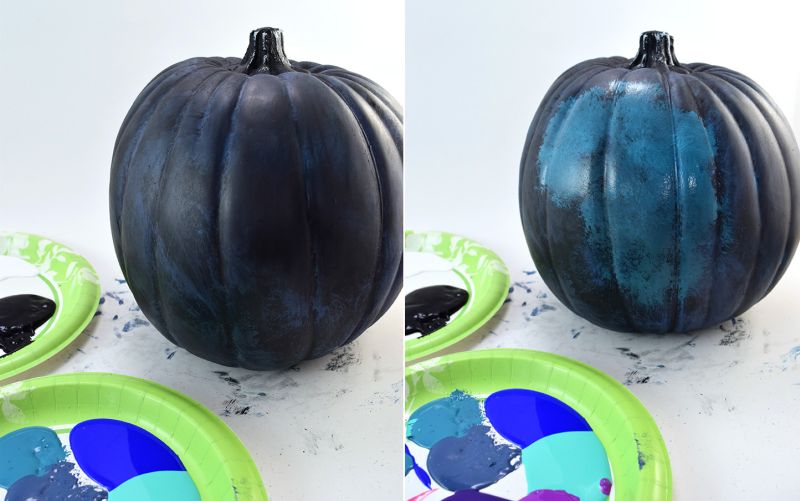 Galaxy Pumpkins to Spice Up Your Halloween