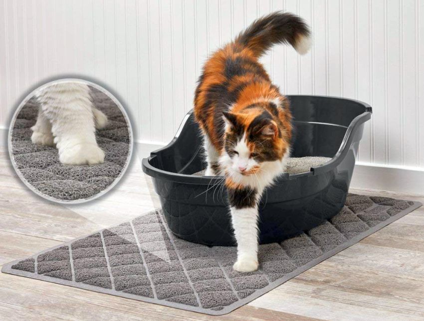 Gorilla Grip Cat Litter Mat Keeps Your Floor From Getting Dirty