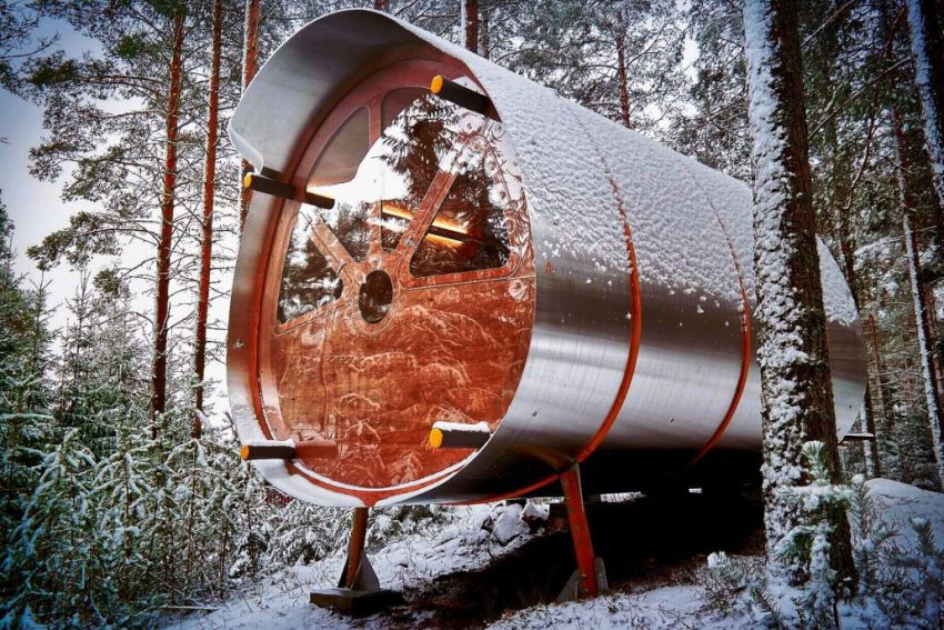 Fuselage Glamping Cabin By Tree Tents International