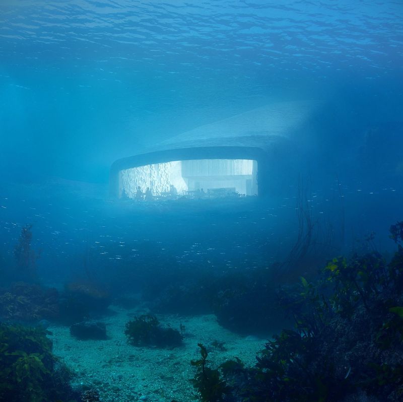 Snøhetta-designed Underwater Restaurant In Norway Now Open