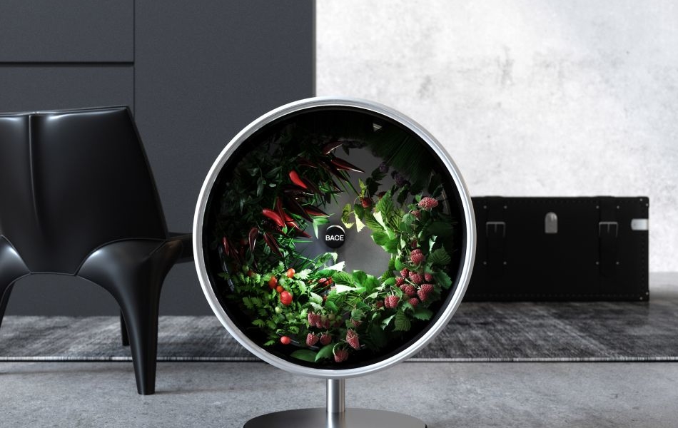 Rotofarm Countertop Hydroponic Garden Rotates For Faster