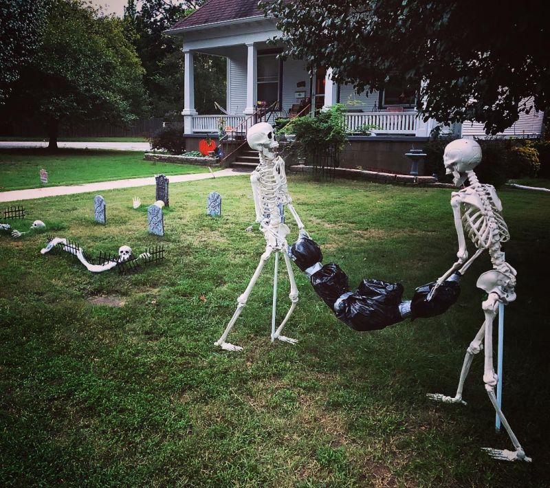 Pin by Claire Batson on Skeleton Ideas | Clever halloween costumes,  Halloween props, Halloween funny