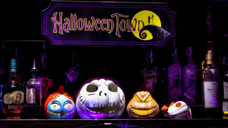 Nightmare Before Christmas Themed Pop Up Bar In Dallas