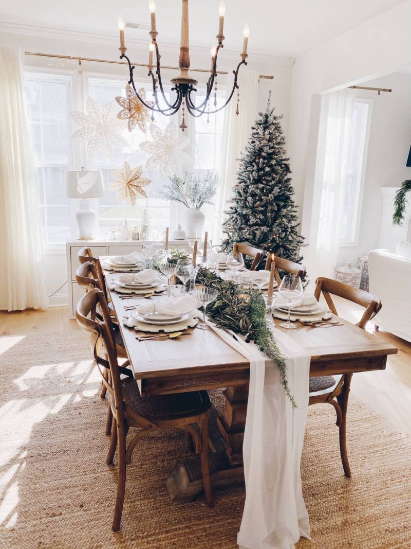 Christmas Dining Table Decoration Ideas - Best Christmas Tablescape